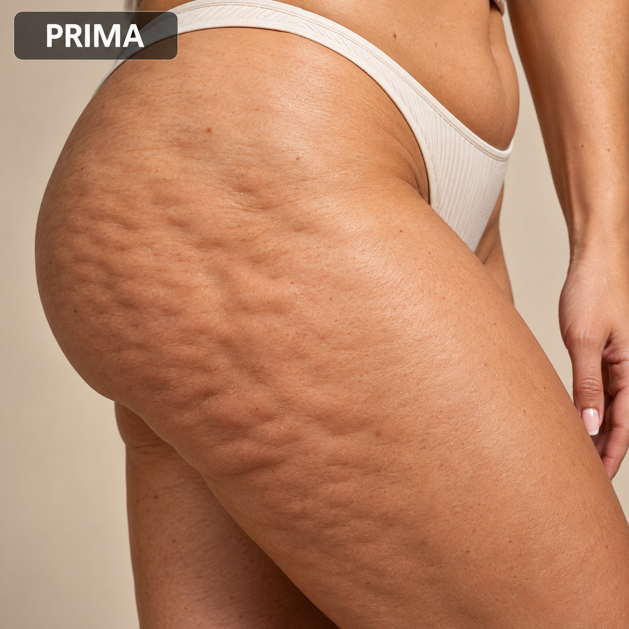 Aspetto della pelle prima del trattamento